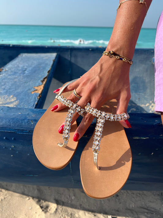 Italian handmade leather sandals in Dubai